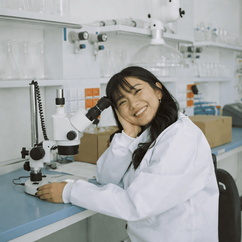 Pharmacist in laboratory